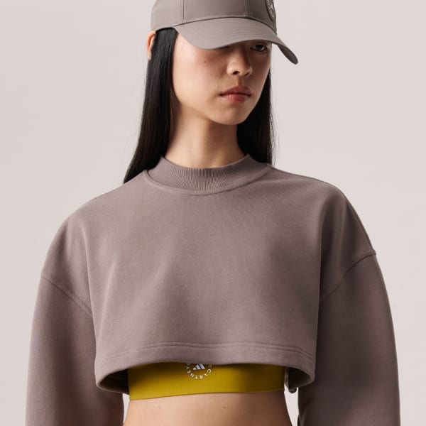adidas by Stella McCartney TrueCasuals Cropped Sweatshirt