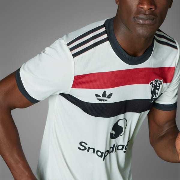 Branco Camisola Oficial do Terceiro Equipamento 24/25 do Manchester United