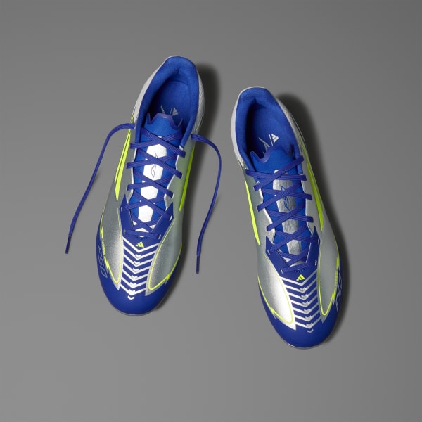 Plateado Botines F50 League Messi Firme/Multi-Terreno