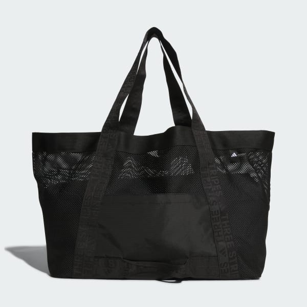 Black 기어 토트 메쉬 백