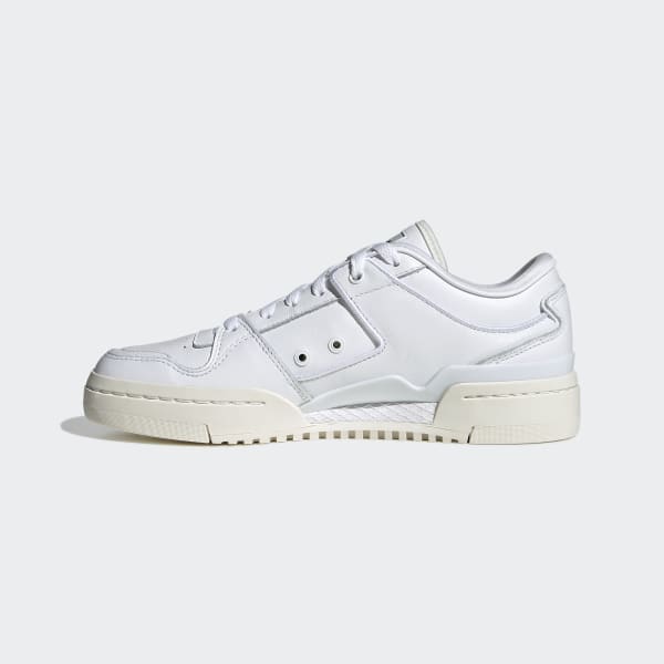 White Forum Luxe Low Shoes LWA94