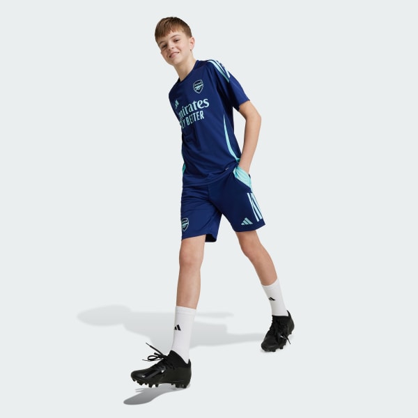 Blue Arsenal Tiro 24 Training Shorts