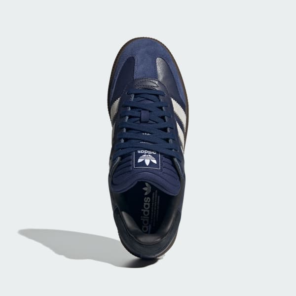 Adidas samba navy blue discount