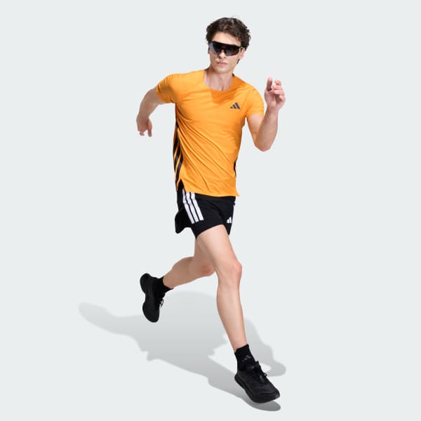 สีส้ม เสื้อวิ่ง Adizero