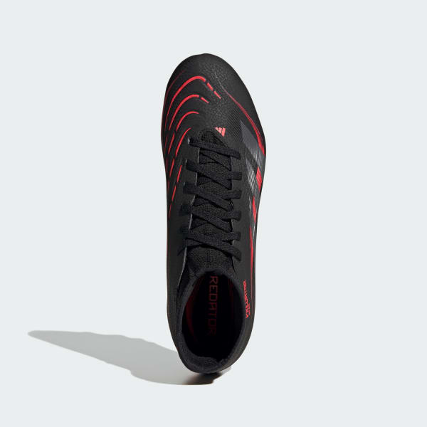 Negro Zapatos Predator Club Sock Terreno Firme/Multiterreno