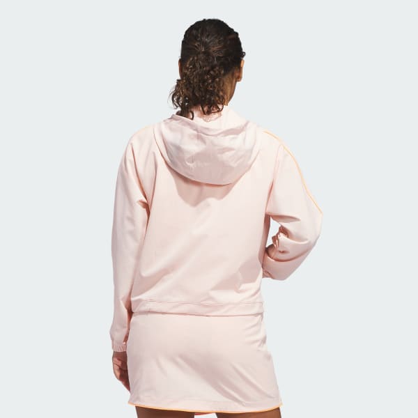 Merah-muda JAKET ULTIMATE365 SEERSUCKER QUARTER-ZIP