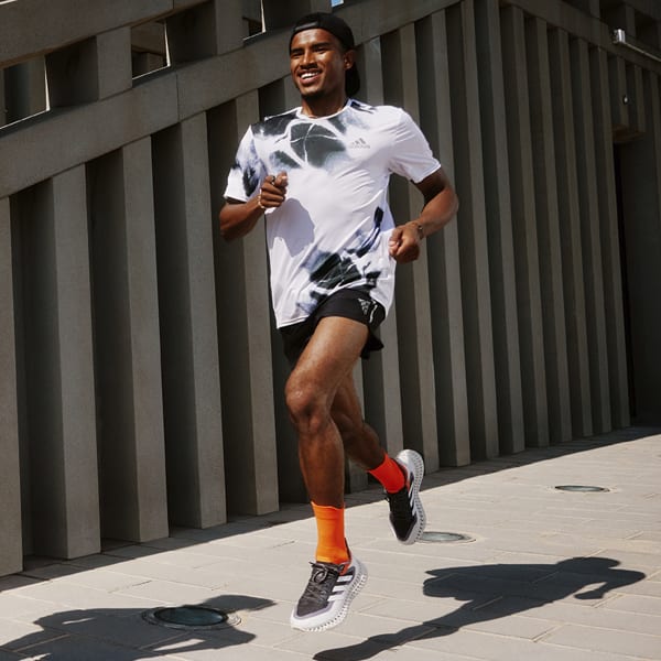 adidas Fast Graphic Running Tee - White | Men's Running | adidas US