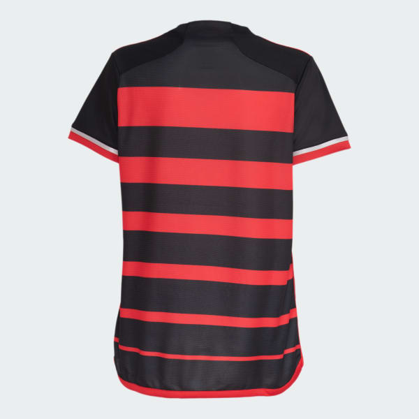 Vermelho Camisa Flamengo I Feminina 24