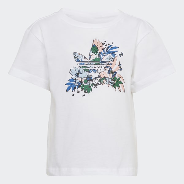 Wit HER Studio London Animal Flower Print Skort en T-shirt Set JJV67