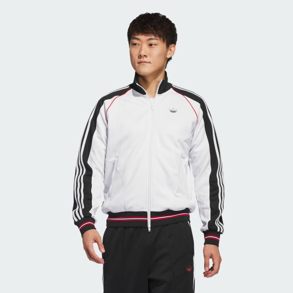 White Tyshawn Track Jacket