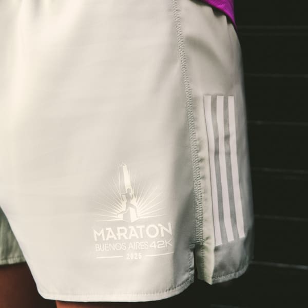 Gris Short Maratón de Buenos Aires edicion exclusiva 2025