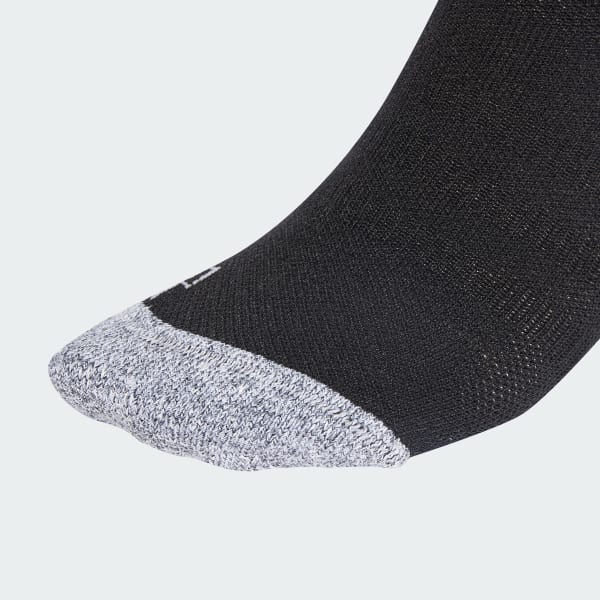 Μαύρο adidas Football GRIP Knitted Crew Cushioned Performance Socks