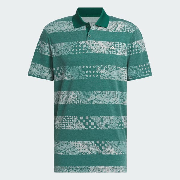 Green Go-to Printed Polo Shirt