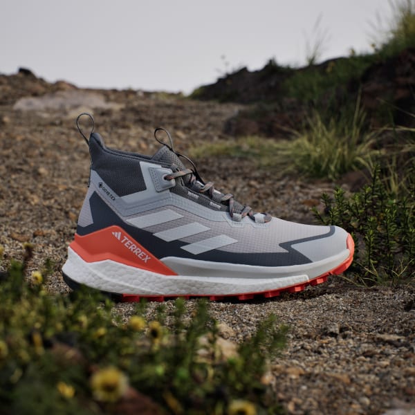 adidas Terrex Free Hiker 2.0 Gore-Tex Hiking Shoes - Grey