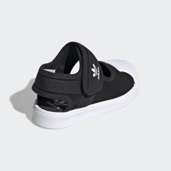adidas Superstar 360 Sandals - Black 