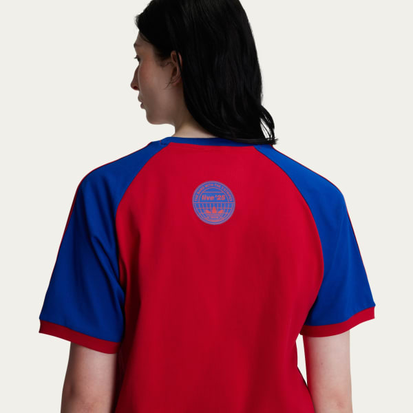 adidas TOUR 3-STRIPES TEE - Rot | adidas Deutschland