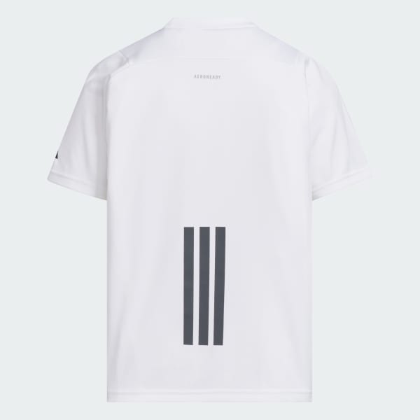 ホワイト キッズ エッセンシャルズ 3バー カモ柄 半袖Tシャツ