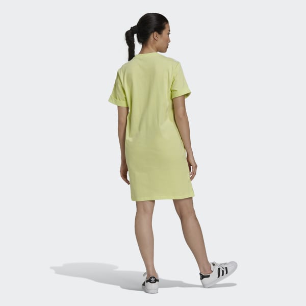 Adidas yellow new arrivals dress