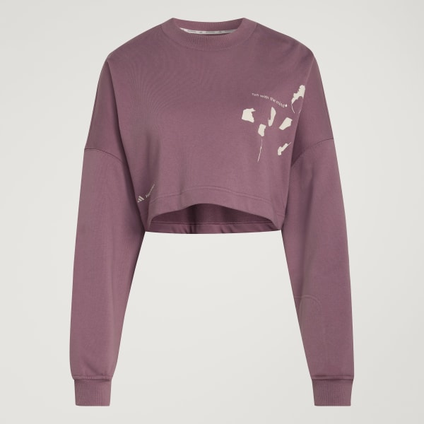 Mor adi365 hk Koşu Sweatshirt