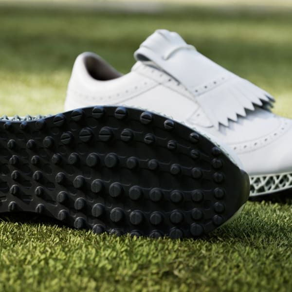 adidas MC87 Adicross 4D Spikeless Golf Shoes - White | Unisex Golf 