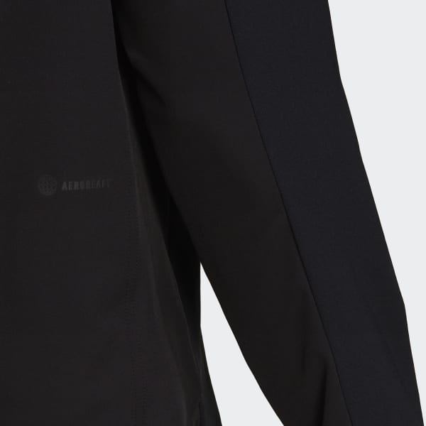 Black Workout Cordura Full-Zip Hoodie BZ306