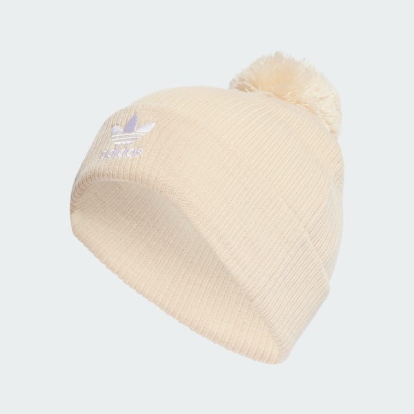 【Adidas】◆Originals Pompom Beanie Wonder White◆IX8226◆ adidas Pompom Beanie - White | adidas Malaysia