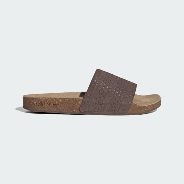 ブラウン アディレッタ サンダル / Adilette Slides