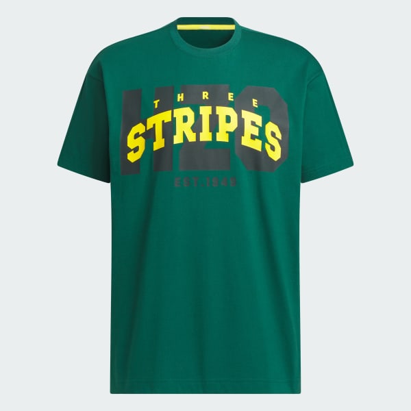 グリーン カレッジ パック ルーズフィット シングルジャージー半袖Tシャツ