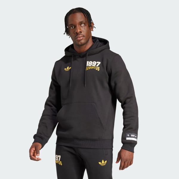 Schwarz Juventus Turin VRCT Hoodie