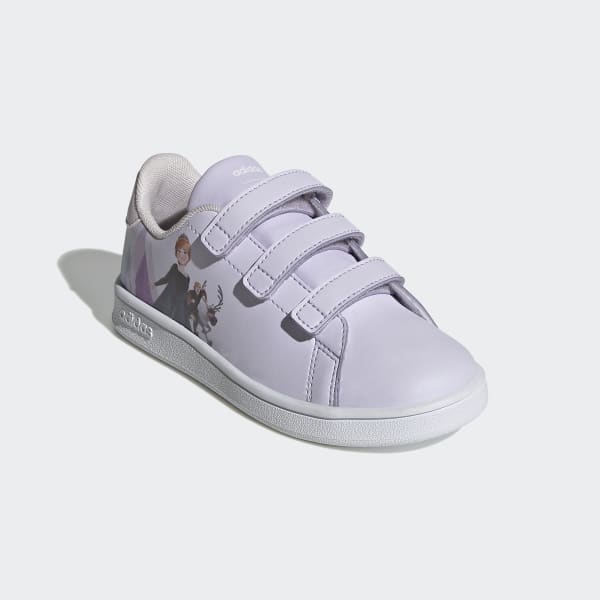 Morado Tenis Advantage adidas x Disney Frozen Anna y Elsa