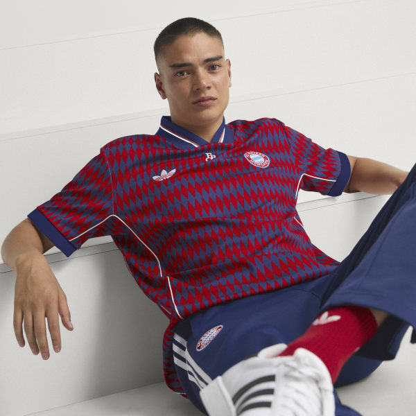 adidas FC Bayern Munich LFSTLR Jersey - Red | Free Shipping with