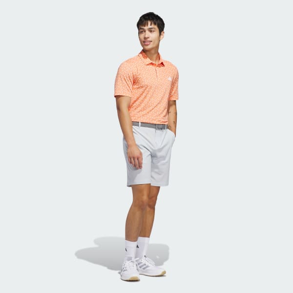 Orange ULTIMATE365 MESH PRINT CLIMACOOL POLO Shirt