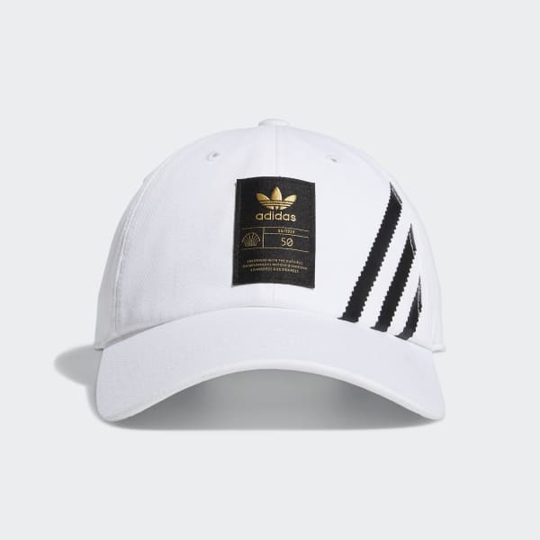 adidas SST 50 Relaxed Hat - White 