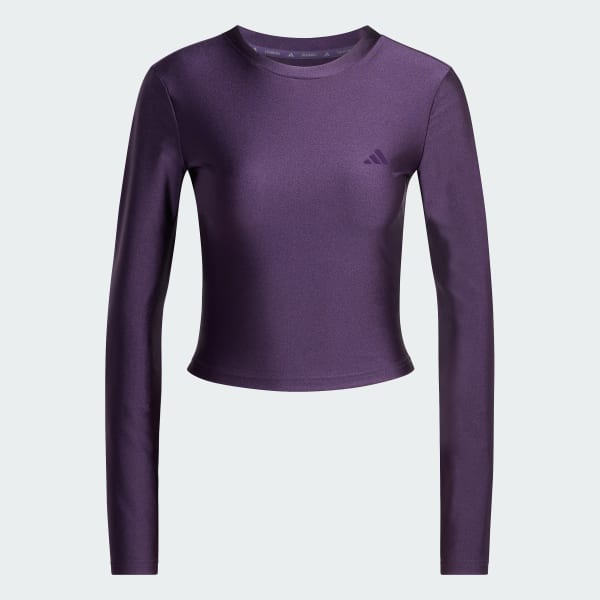 Lilla Workout Essentials Long-Sleeve T-skjorte Shine