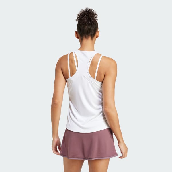 Blanco Camiseta sin mangas Club Tennis