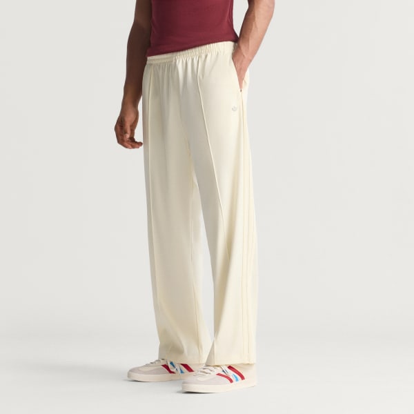 Blanc Pantalon de survêtement baggy Premium