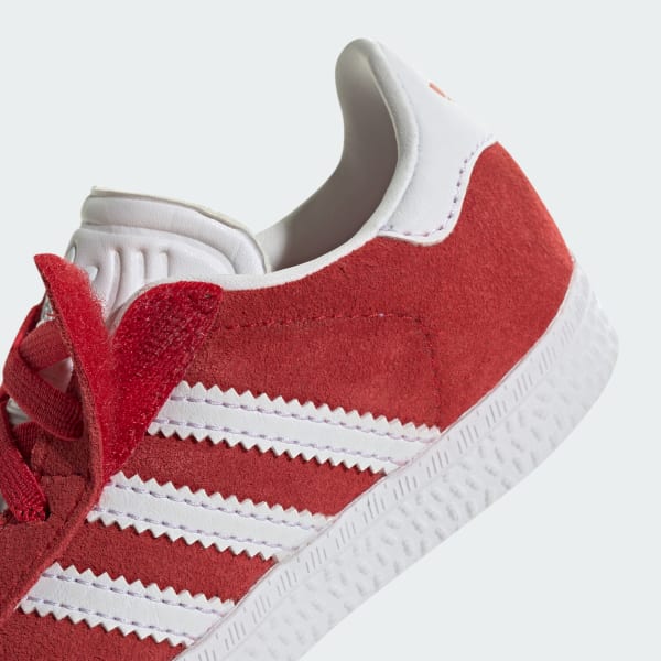 Red adidas trainers kids outlet