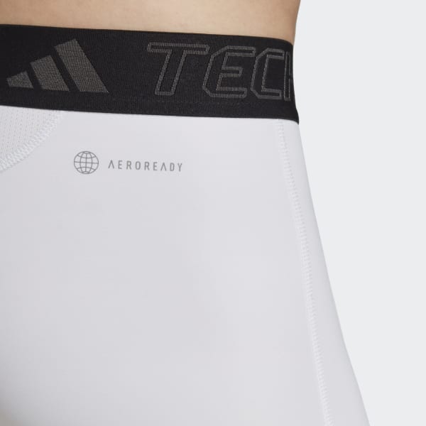 adidas Techfit Training Long Tights - White