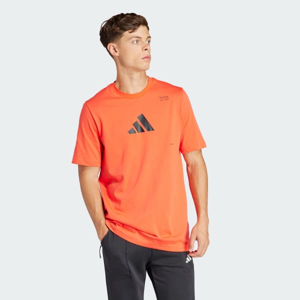 All orange adidas on sale