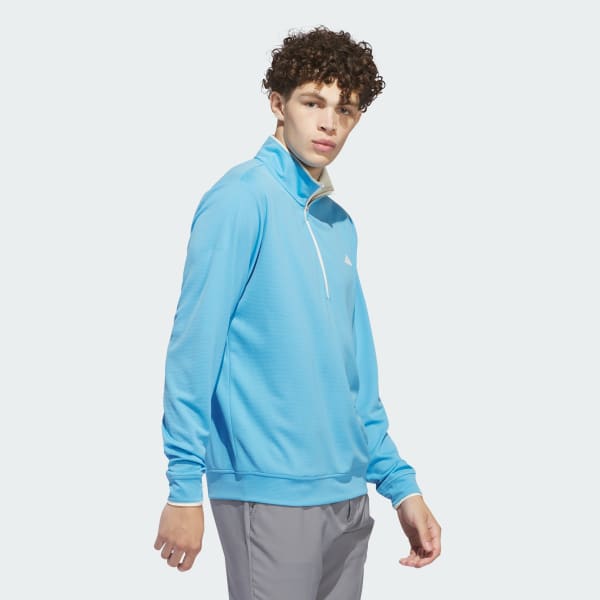 Blue Lightweight Half-Zip Top