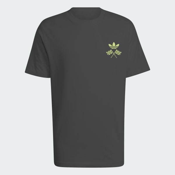 Grey ADI RACING CAR GRAPHIC T-Shirt