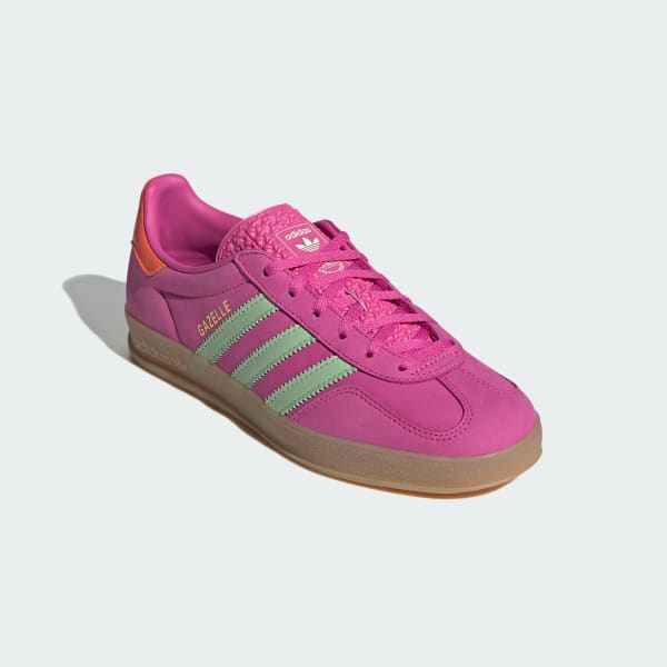 adidas Gazelle Indoor Shoes - Pink | Free Shipping with adiClub