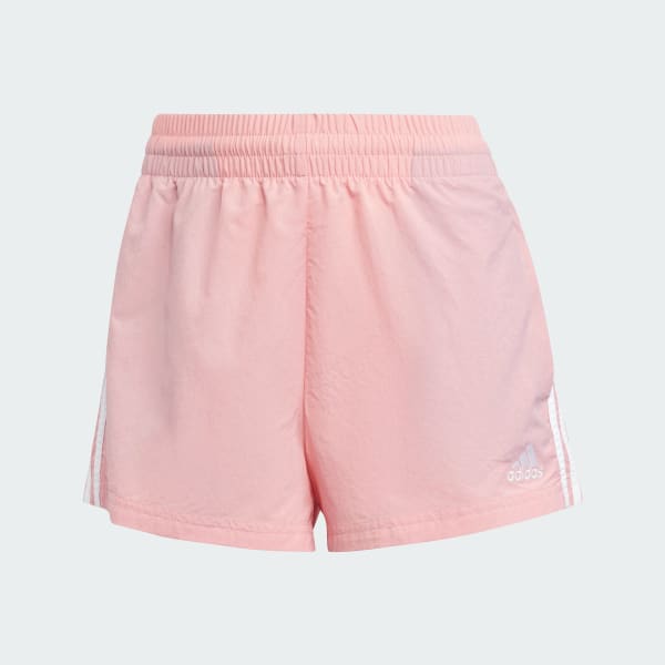 Rosado shorts Essentials 3 Tiras Tejidos