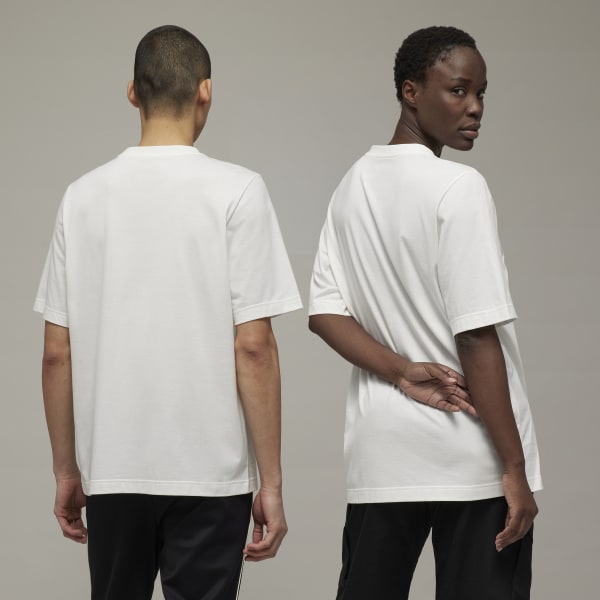 Y3 white t shirt sales