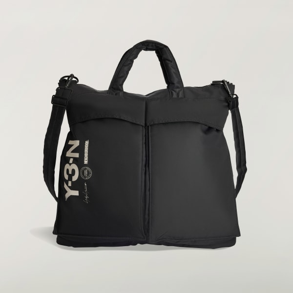 zwart Y-3-N Padded Schoudertas