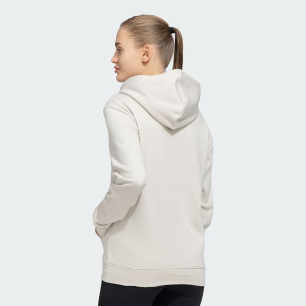 Beige Full Sleeves Hoodie