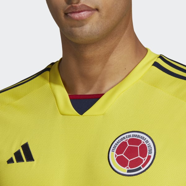 Gul Colombia 22 hjemmebanetrøje