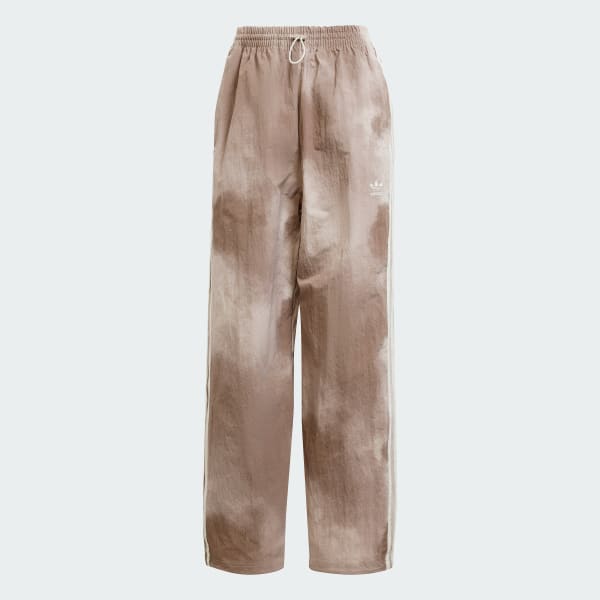 Beige Parachute Pants