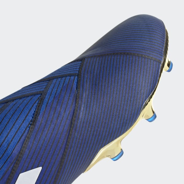 Azul Calzado de Fútbol Nemeziz 19+ Terreno Firme DBC35
