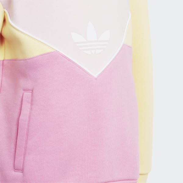 Rozowy Adicolor Hoodie Set